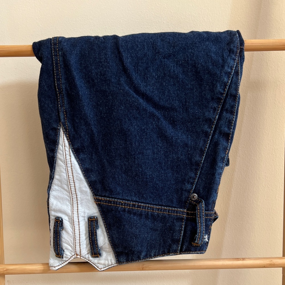 90’s denim midi skirt